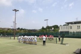 愛知県中学生テニス大会　春季団体戦　西尾中学校３位入賞